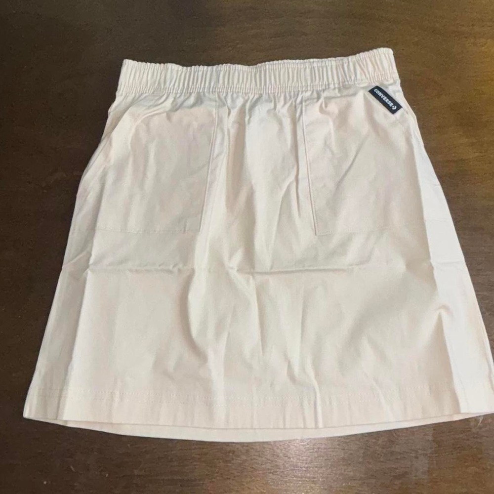 Girls 10-12Yrs Khaki Skirt - Converse NWT pockets School Uniform Outdoor Casual